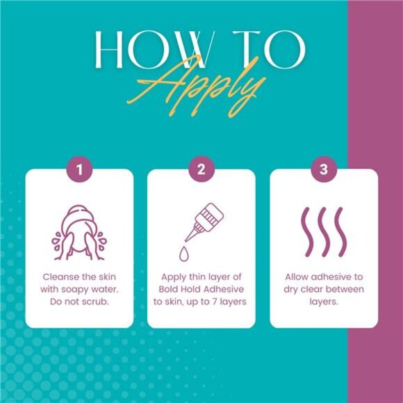 The Hair Diagram - Bold Hold Active Reloaded - Strong Hold Glue for Wigs - Picture 6 of 7